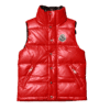 MONCLR GILET - RED/BLACK