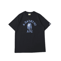 T-SHIRT BAPE - BLACK/WHITE