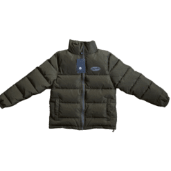 PUFFER DETACHABLE HOOD - OLIVE GREEN