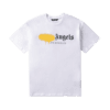T-SHIRT PALM ANGLS - WHITE/YELLOW