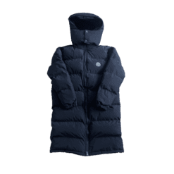 OVERSIZED PUFFER DETACHABLE HOOD - BLACK