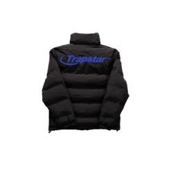 PUFFER HYPERDRIVE HOOD - BLACK/BLUE
