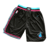 BASKETBALL SHORTS MH - BLACK/LIGHT-BLUE