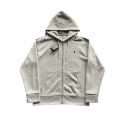 POLO HOODIE - GREY