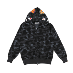 BAPE HOODIE - BLACK