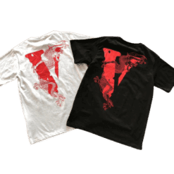 T-SHIRT VLONE 12 - BLACK/WHITE