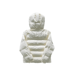 PUFFER DETACHABLE HOOD - CREAM