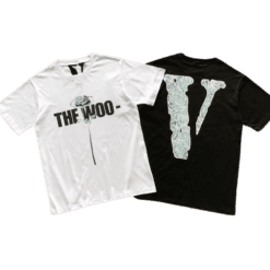 T-SHIRT VLONE 6 - BLACK/WHITE
