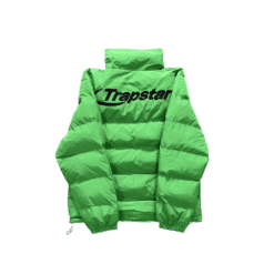 PUFFER HYPERDRIVE HOOD - GREEN/BLACK