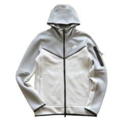 TECH FLEECE - WHITE/GREY
