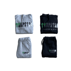 TRACKSUIT - GREEN CHENILLE DECODED BLACK/GREY