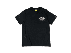 T-SHIRT BAPE - BLACK/WHITE