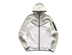 TECH FLEECE - GREY/WHITE