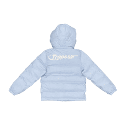 PUFFER HYPERDRIVE HOOD - BABY BLUE