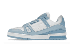 LV - TRAINER LOW WHITE SKY BLUE