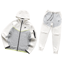 TECH FLEECE - WHITE/GREY