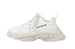 BLG - TRIPLE S CLEAR SOLE WHITE