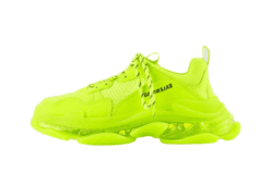 BLG - TRIPLE S CLEAR SOLE YELLOW FLUO