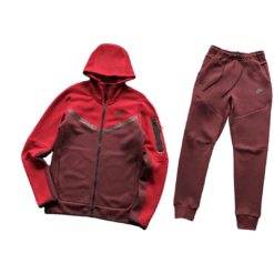 TECH FLEECE - RED/BORDEAUX