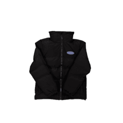 T BOMBER - BLACK BLUE