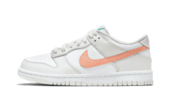 DUNK L - WHITE BONE PEACH AQUA