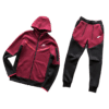 TECH FLEECE - BORDEAUX/BLACK