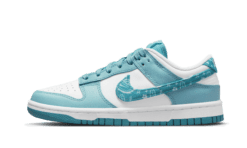 DUNK L - BLUE PAISLEY