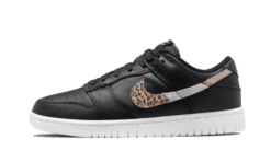 DUNK L - ANIMAL PRINT BLACK
