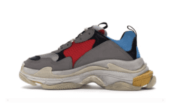 BLG - TRIPLE S GREY RED BLUE