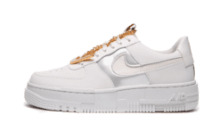 AF1 - PIXEL GREY GOLD CHAIN