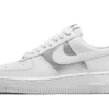 AF1 - WHITE METALLIC SILVER