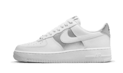 AF1 - WHITE METALLIC SILVER