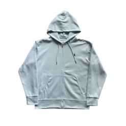 POLO HOODIE - LIGHT-BLUE