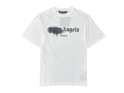 T-SHIRT PALM ANGLS - WHITE/GREY