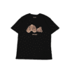 T-SHIRT PALM ANGLS LEOPARD BEAR - BLACK
