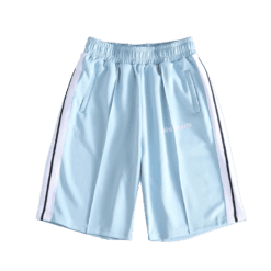 SHORTS PALM - LIGHT-BLUE