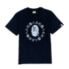 T-SHIRT BAPE - BLACK/WHITE