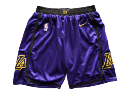 BASKETBALL SHORTS LAKERS - PURPLE