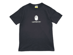 T-SHIRT BAPE - BLACK/WHITE