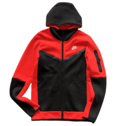TECH FLEECE - RED/BLACK