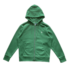 POLO HOODIE - GREEN