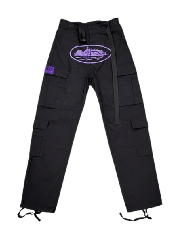 BLACK PURPLE LOGO CARGO