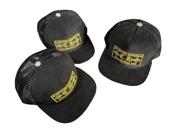 CAP CH BLACK/YELLOW