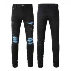 JEANS - BLACK/BLUE
