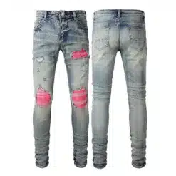 JEANS - GREY/PINK