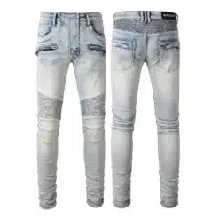 JEANS - GREY ZIP