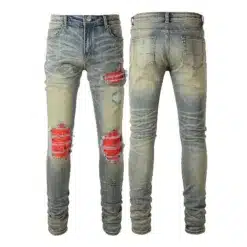 JEANS - RED BANDANA