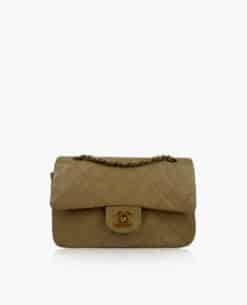 Chanel Timeless Small Beige Vintage GHW Lambskin