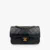 Chanel Timeless Small Black Lambskin 24 k GHW