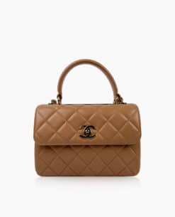 Chanel Trendy CC Small Caramel Lambskin GHW